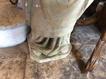 Saint Yves in limestone