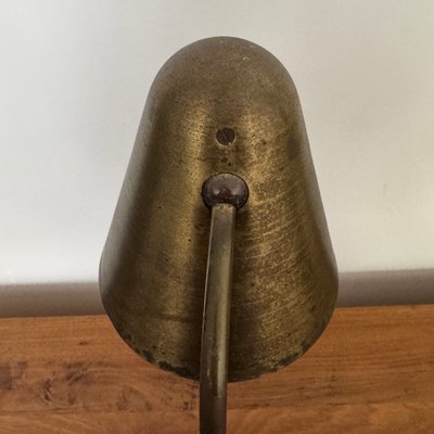 Table lamp by Jacques Biny 1950 gilded metal