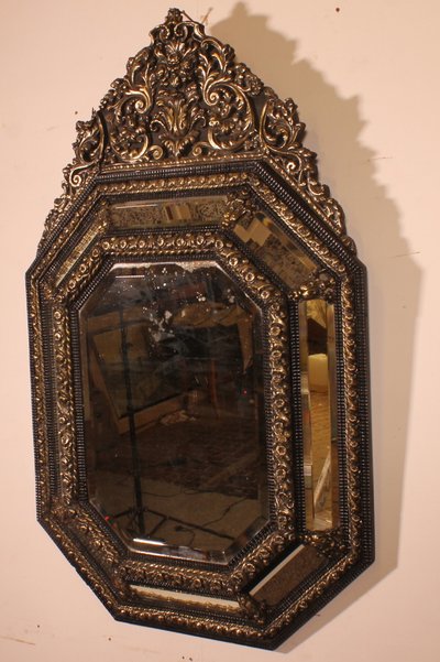 Large 19th Century Mirror - Netherlands