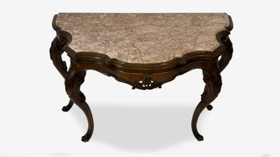 Console en noyer, Vénétie, XVIIIe siècle