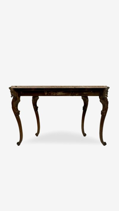 Console en noyer, Vénétie, XVIIIe siècle