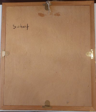 Viktor SCHARF - (1872 - 1943) - Portrait d'enfant - Huile sur toile -