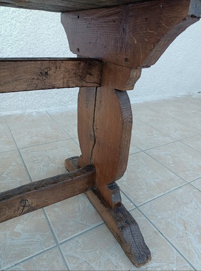 Table Monastère en chêne massif 18ème