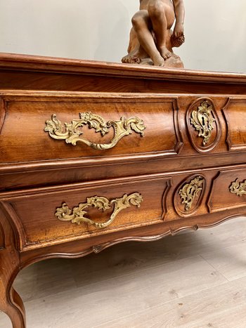 Cassettone in noce d'epoca Luigi XV Circa 1750