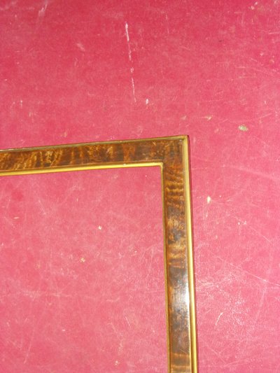 Wooden Frame From The Early 20th Century, Art Nouveau.