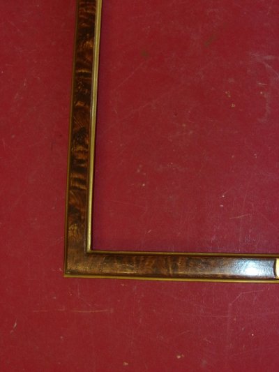 Wooden Frame From The Early 20th Century, Art Nouveau.