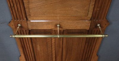 Appendiabiti in rovere - 1900