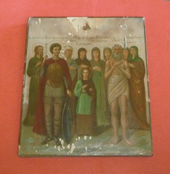 Ikone XVIII. Jahrhundert