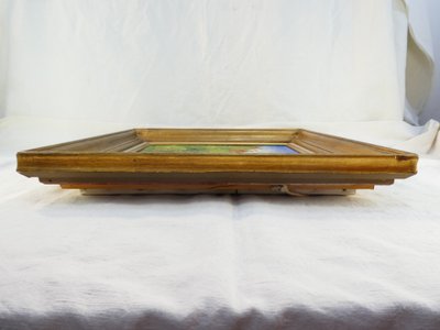 Jean-Paul SURIN - CUEILLETTE DES COQUELICOTS - Huile sur toile