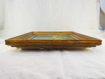 Jean-Paul SURIN - CUEILLETTE DES COQUELICOTS - Huile sur toile