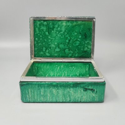 Set da fumo in alabastro degli anni '60 di Romano Bianchi, realizzato a mano.
