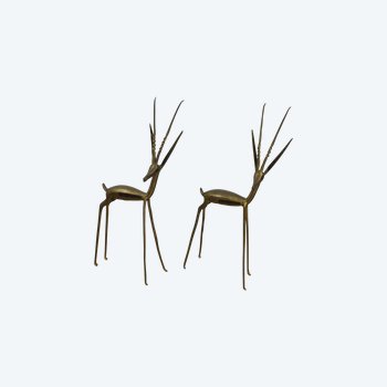 Tierbronze Afrikanische Kunst circa 1960