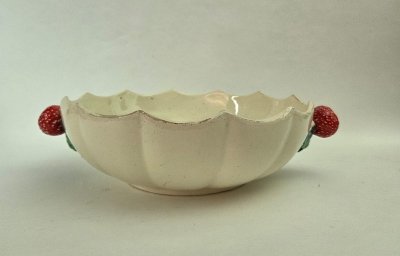 Service à fraises en faïence