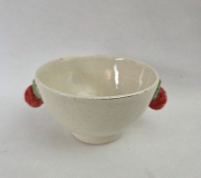 Service à fraises en faïence