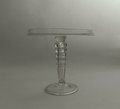 Blown Glass Pedestal Table - 18th Century
