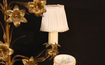 Gilt bronze gilt bronze Gothic decorated base