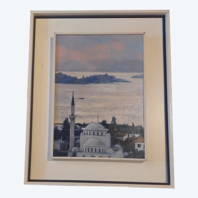 Pierre Dominique LAFITTE - Istamboul - Huile sur toile