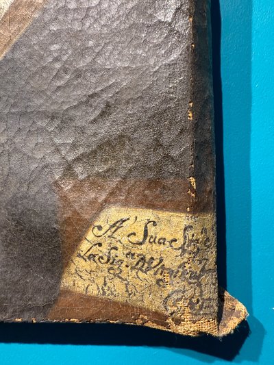 Antico dipinto olio su tela Dama XVIII sec, in costume dell'epoca, 71x53cm. 