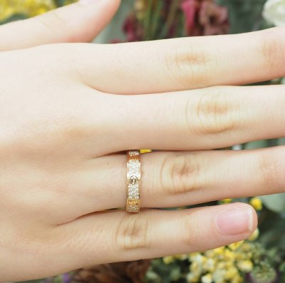 Cartier Love Ring in Rose Gold with 0.31ct Diamonds