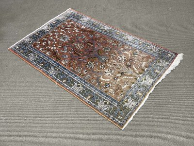 Handgeknüpfter iranischer Wollteppich – 1,65 m x 1,07 m