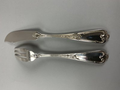 Couvert à poisson modèle Dubarry ERCUIS 