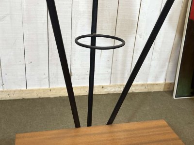 1960s 3-light floor lamp with its original lampshades