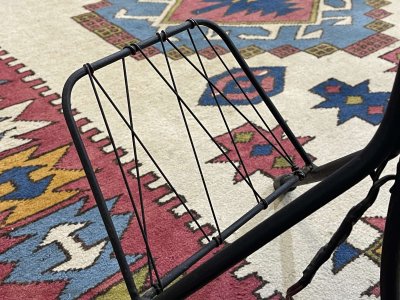 1960s 3-light floor lamp with its original lampshades