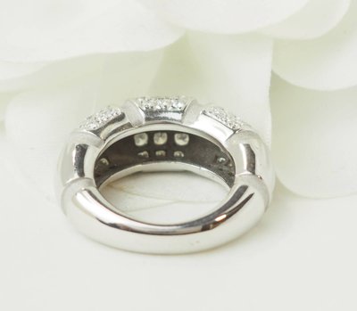 Bague Pavage Mauboussin Nadja en or blanc et diamants