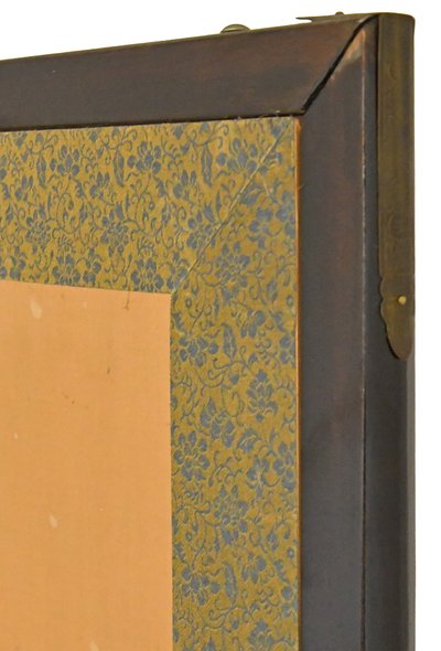 Four-panel Chinese folding screen from the Shanghai school