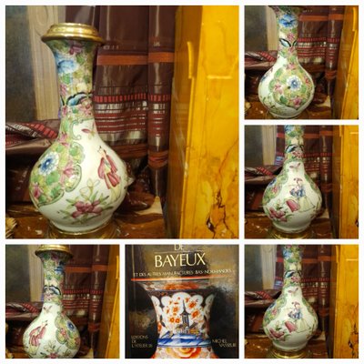 BAYEUX pied de lampe en porcelaine GOSSE