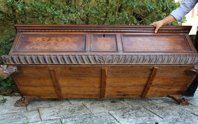 Coffre Toscan,  Époque Renaissance  Circa XVème siècle 