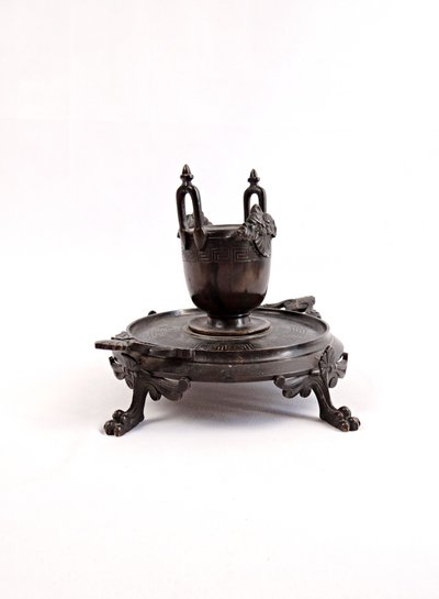 Brûle parfum ou porte pinceaux en Bronze Indochinois fin XIXe