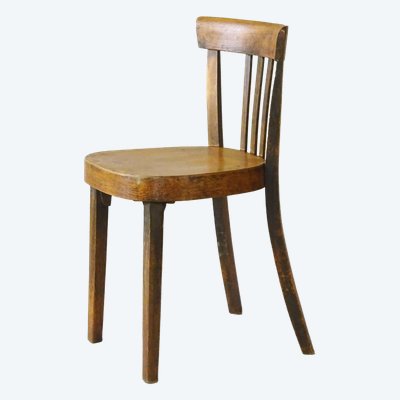 Chaise Fischel France 1949 bistrot - Art déco -