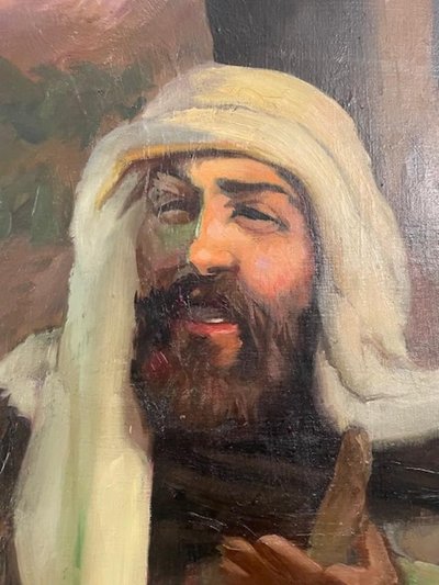 Portrait d'un homme oriental début 20 ème