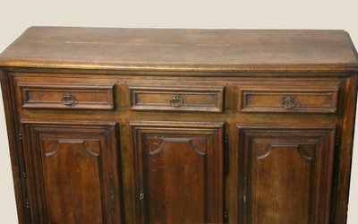 Louis XIV sideboard Three-door sideboard