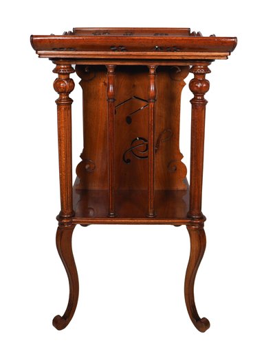 Table à musique EMILE GALLÉ (1846-1904) époque art nouveau