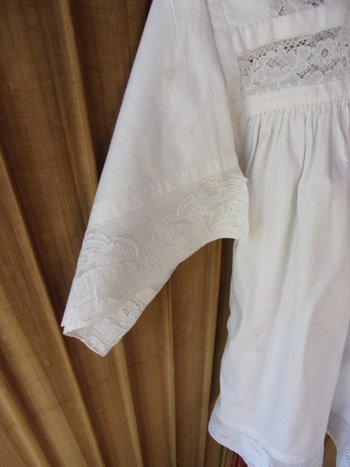 Pair of altar boy surplices from the end of the 19th century