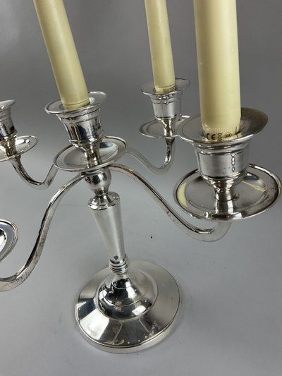 Candelier 5 feux 4 branches style font 