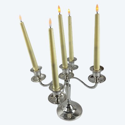 Candelier 5 feux 4 branches style font 