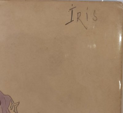 Alfred Choubrac - (1853 - 1902) - Iris - Bleuet - Capucine  - 1895 - Trois Gouaches - 