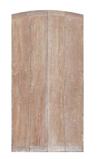 Volets intérieurs dans sa patine et poignée anciens portes anciennes