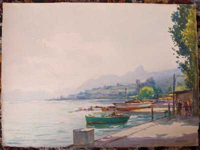  14 Aquarelles par Isidore Rosenstock 1880 - 1956