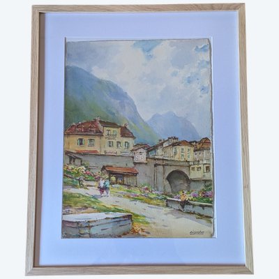  14 Aquarelles par Isidore Rosenstock 1880 - 1956