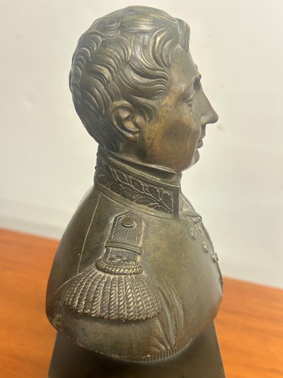 Maréchal de l’Empire buste en bronze époque début XIXéme  - Napoléon Bonaparte - 1er empire 