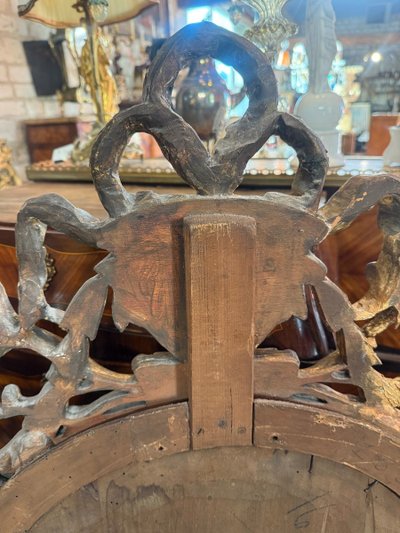 SPECCHIO IN STILE LUIGI XVI CON PRONTON