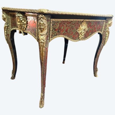 NAPOLEON III BOULLE MARQUETRY DESK