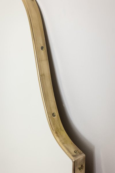 Gio Ponti, dans le style de. Paire de miroirs. Années 1980/90. LS6639D