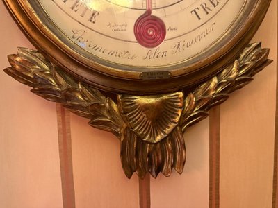 Thermometer-Barometer im Stil Ludwigs XVI. – Ende des 19. Jahrhunderts