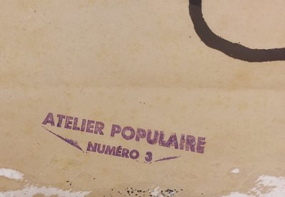 Affiches Mai 68 - Lobotomisé et Sochaux