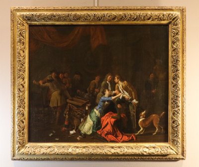 'banquet' And 'brawl', A Pair Of Works By Pieter Angillis (1685–1734)